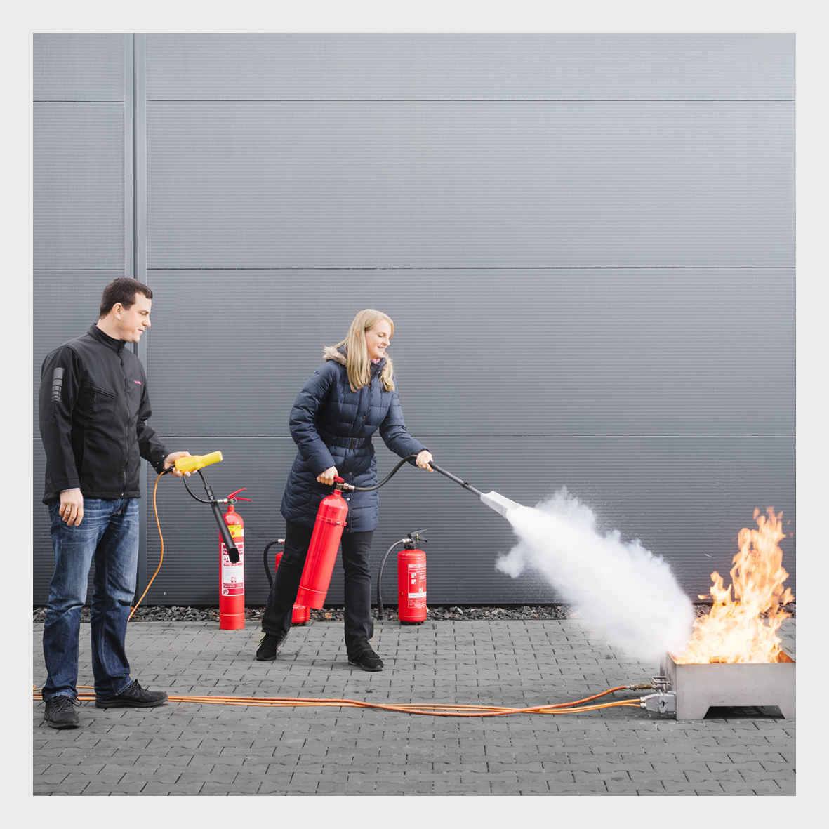 Brandschutzunterweisung - CWS Fire Safety