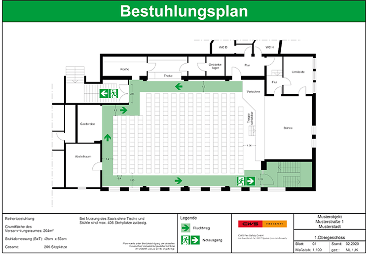 Bestuhlungsplan quer
