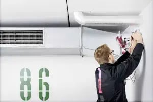 Brandschutzklappen-Wartung