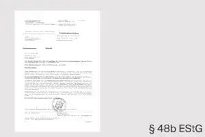 Freistellungsbescheinigung Steuerabzug Bauleistungen CWS Fire Safety