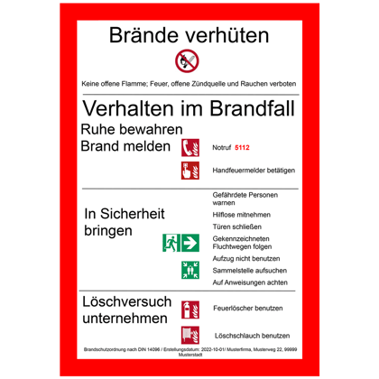 Fire safety regulations