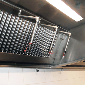Ansul extinguishing system