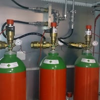 Inertgas extinguishing system