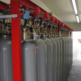 Carbon dioxide extinguishing system