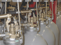 Carbon dioxide extinguishing system