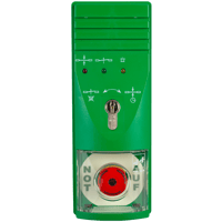Escape route terminal / door control unit