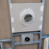 Fire protection in dry construction