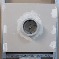Fire protection in dry construction