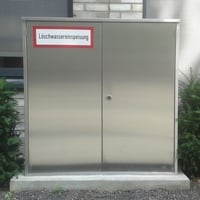 Dry extinguishing water system - Extinguishing water feed