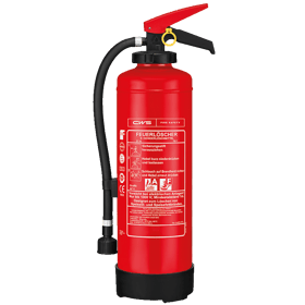 Fire extinguishers for burning fat