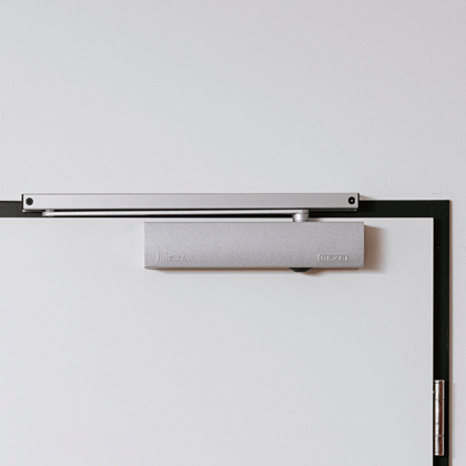 Hold-open systems for fire doors