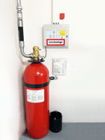 Novec 1230 extinguishing system
