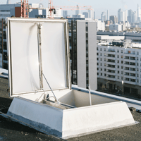 Natural smoke extraction system (NRA system)