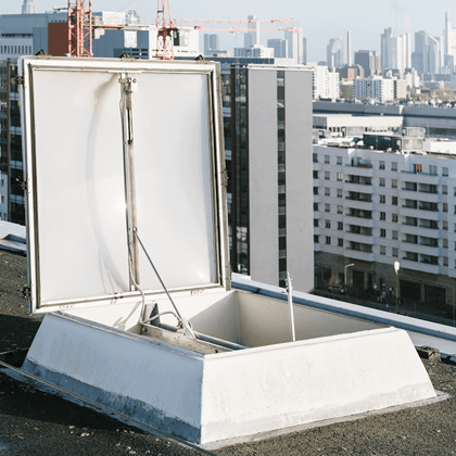 Natural smoke extraction system (NRA system)