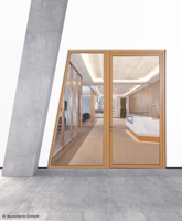 Fire door tubular frame