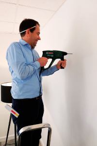 Uli mit Bohrer2