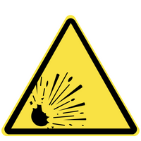 Operational fire protection Explosion hazard area
