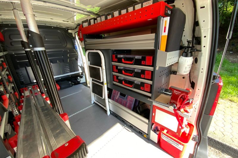 Handwerk-Quereinstieg Servicefahrzeug Ausstattung