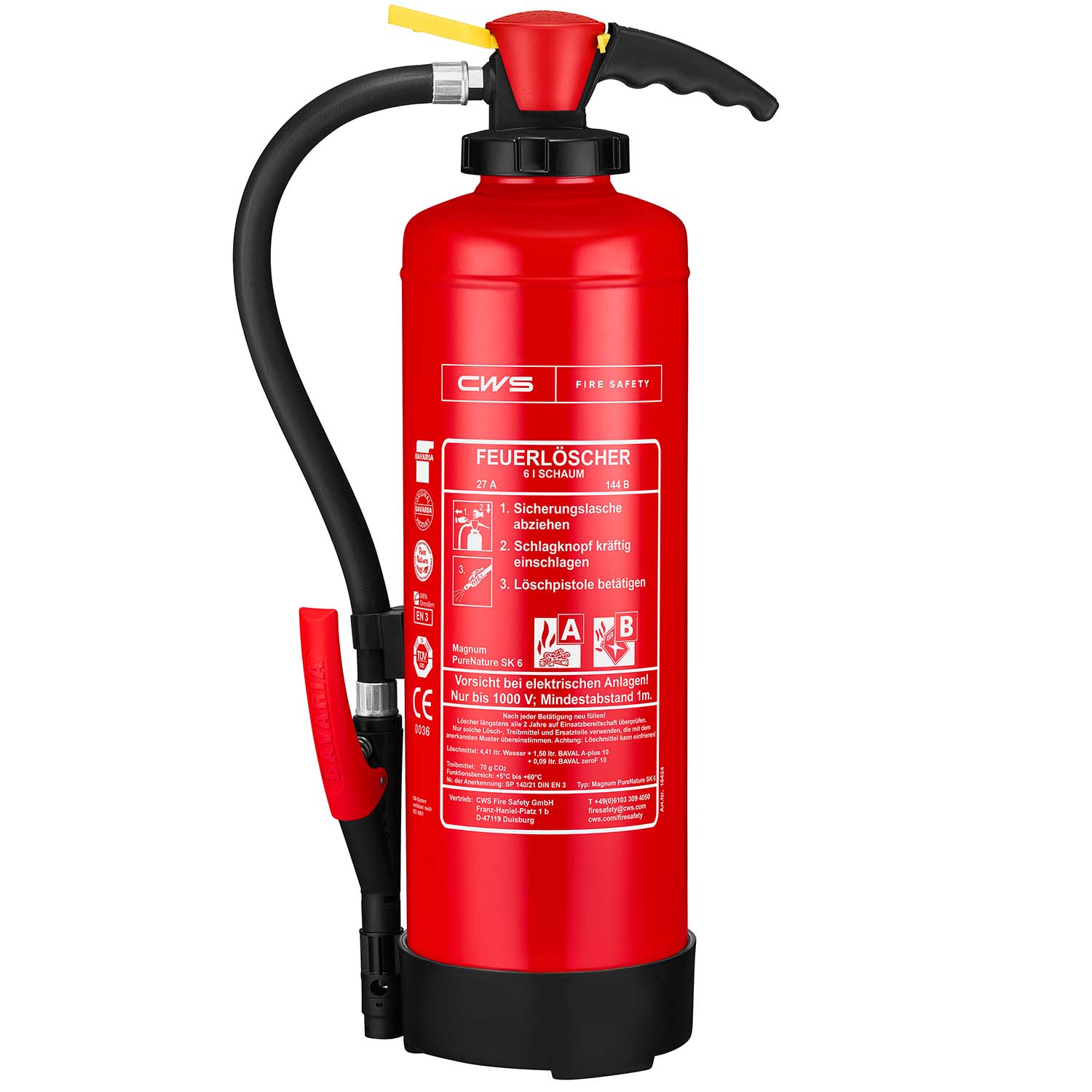 Bedienung von Feuerlöschern-Feuerlöscher richtig bedienen-CWS Fire Safety