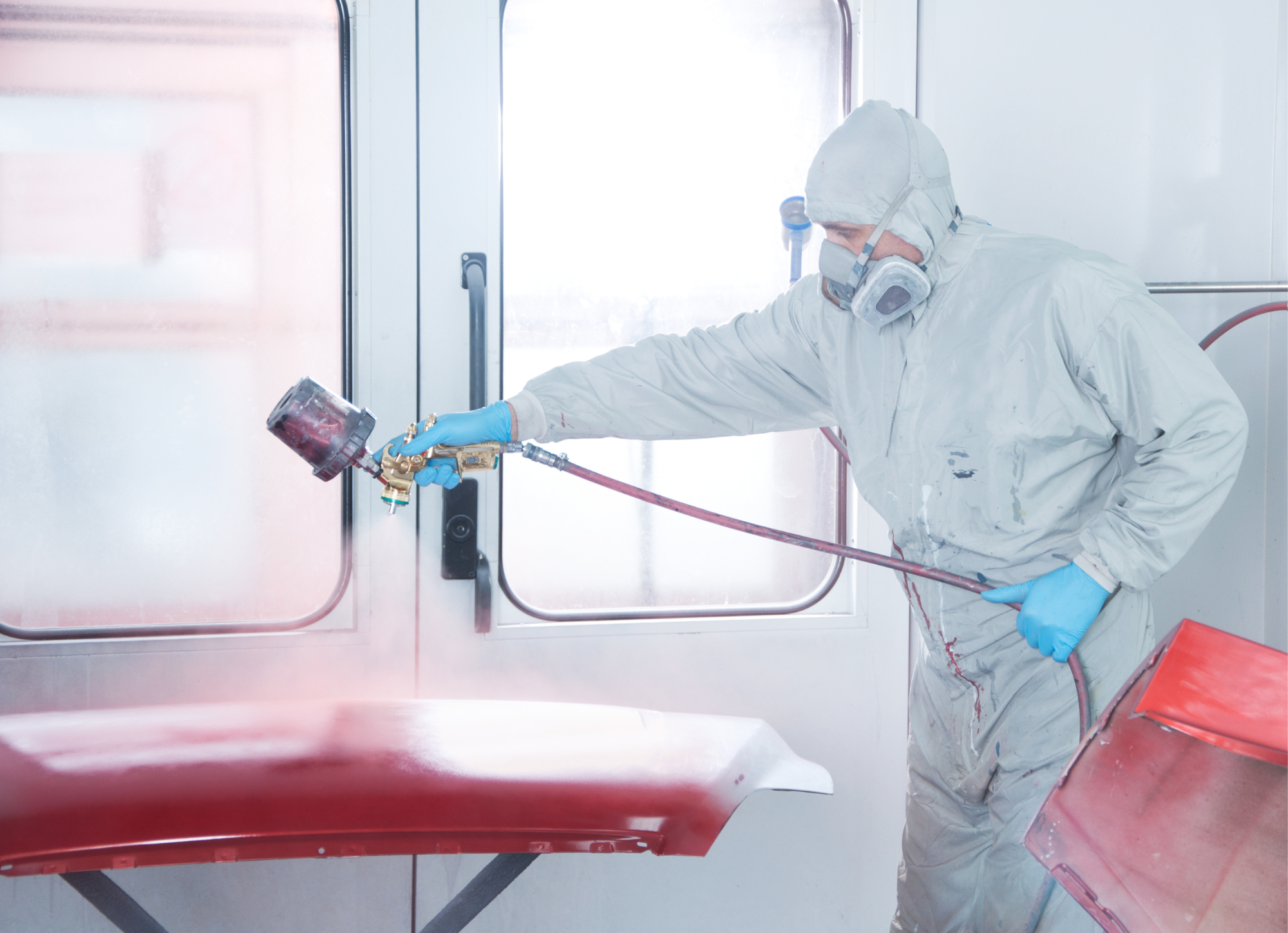 Industrial fire protection - Solvent spraying