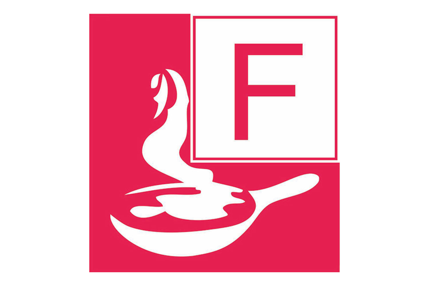 Brandklasse Feuerlöscher-Brandklasse F-CWS Fire Safety