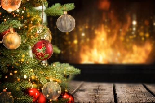 Brandschutz Weihnachtszeit Weihnachtsbaum Tannenbaum-S-c