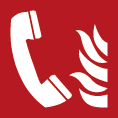 Brandschutzsymbole-F006 - Brandmeldetelefon