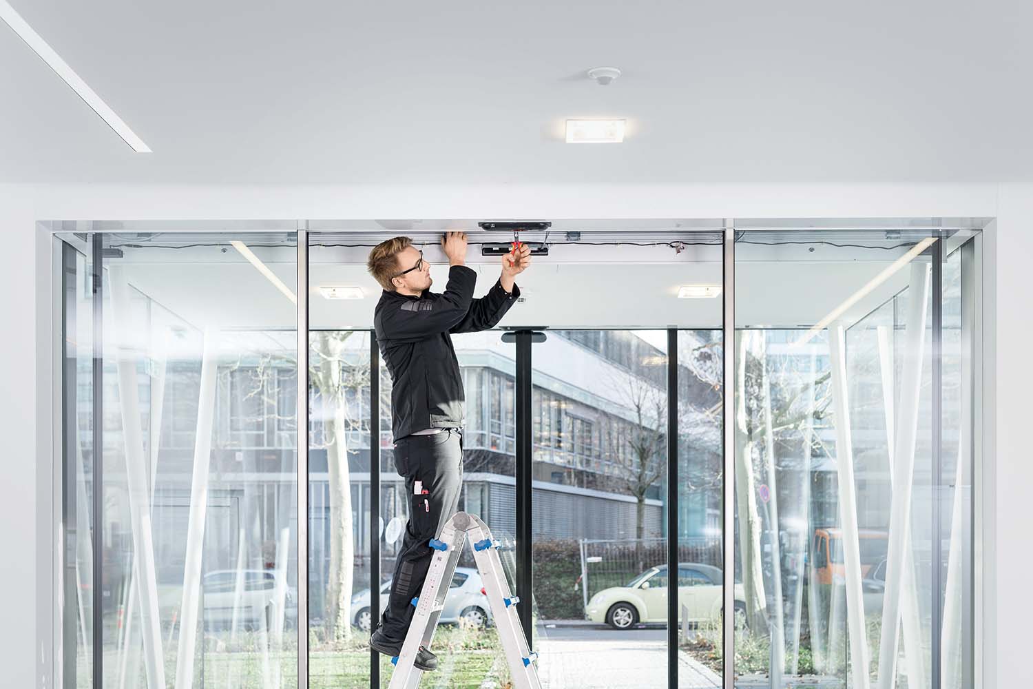 Brandschutztür T30-Einbau-Service-CWS Fire Safety