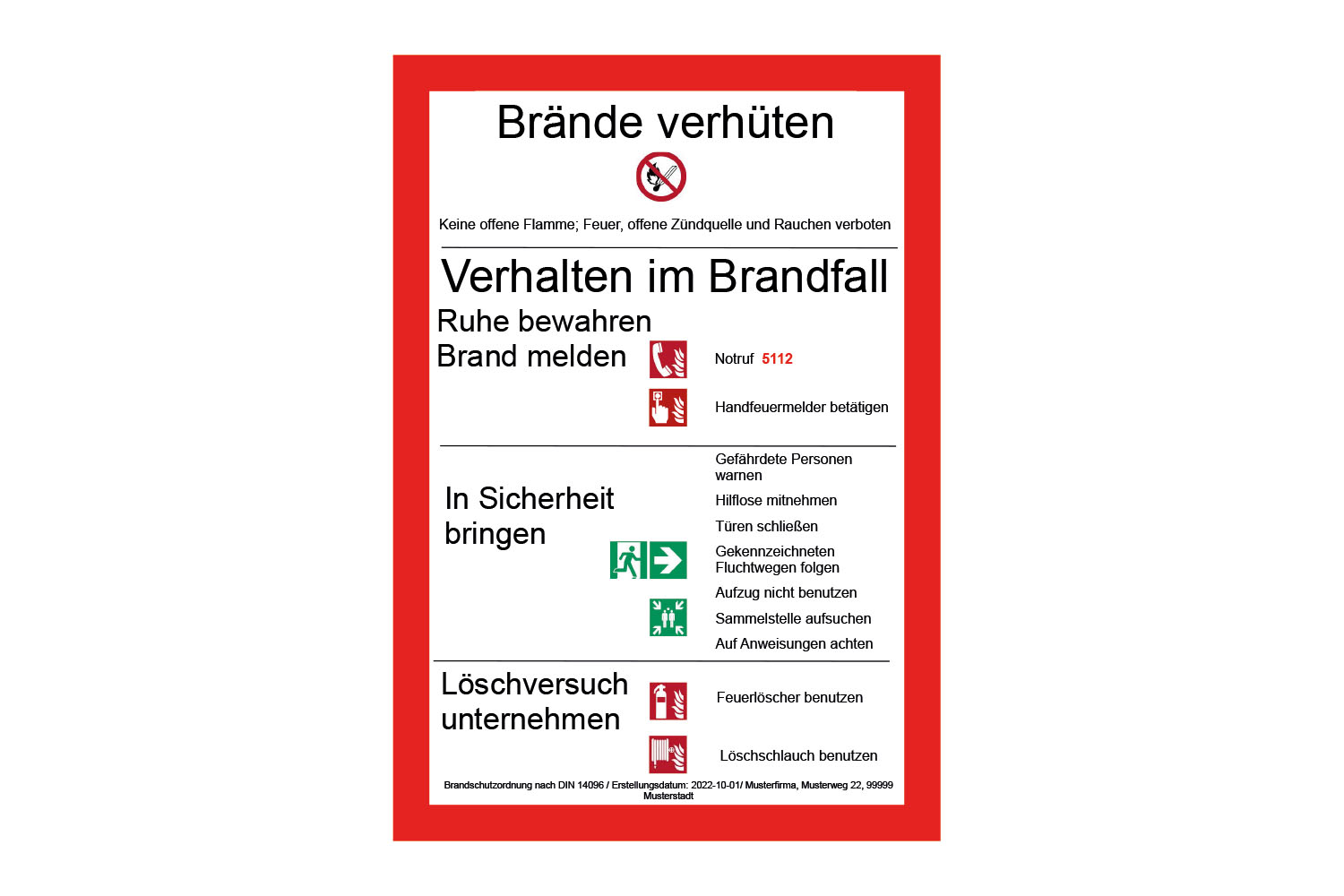 Brandschutzverordnung-A-CWS Fire Safety