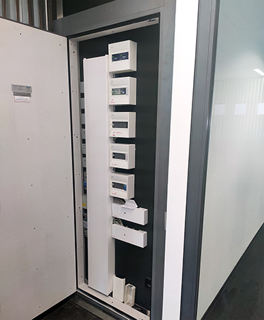 Brandschutzgehäuse bzw. Brandschutzeinhausungen einer Elektroanlage