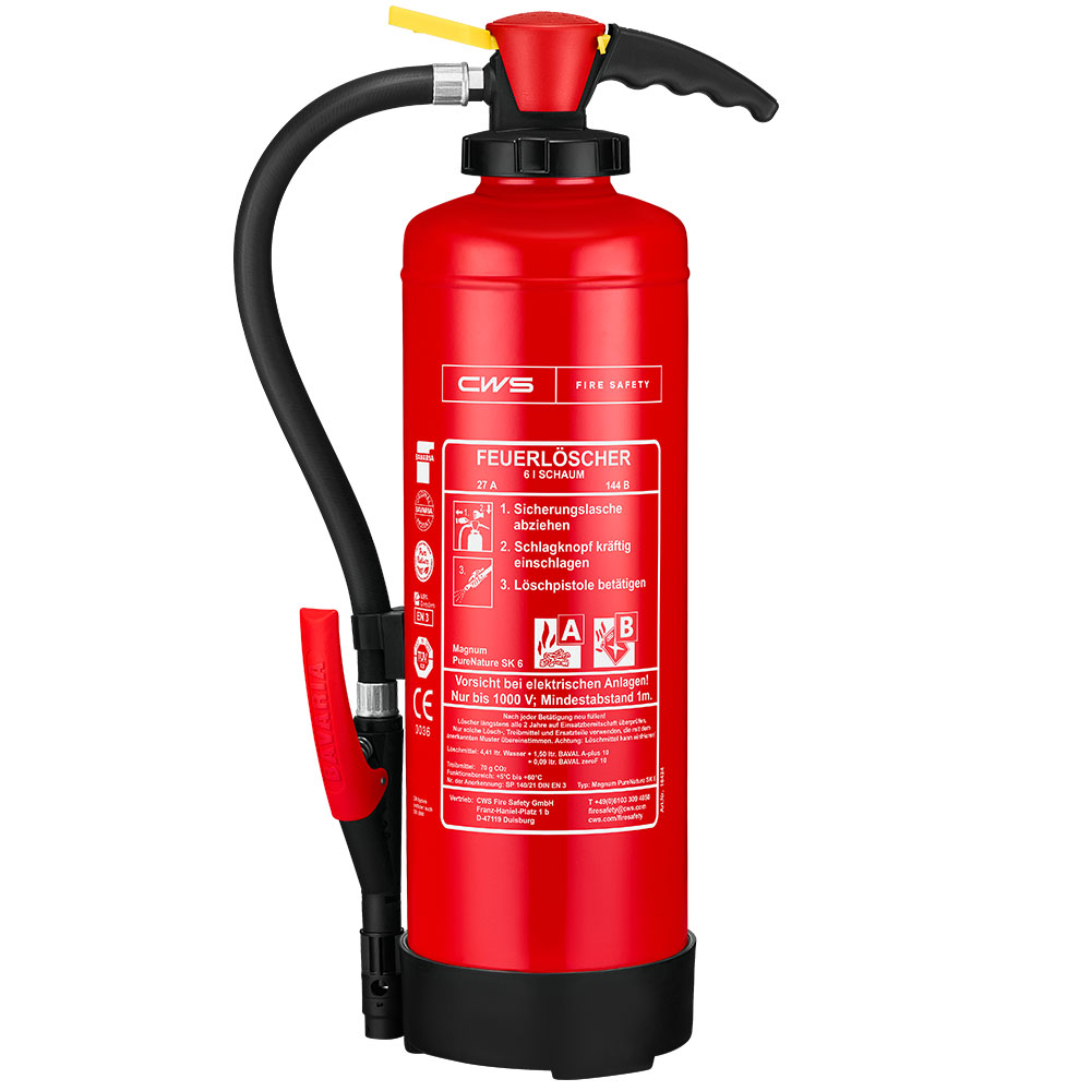 Der richtige Umgang mit Feuerlöschern-CWS Fire Safety