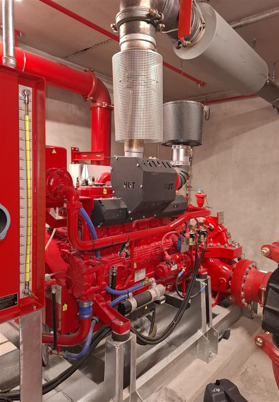 Dieselpumpen Service 7 Jahre CWS Fire Safety