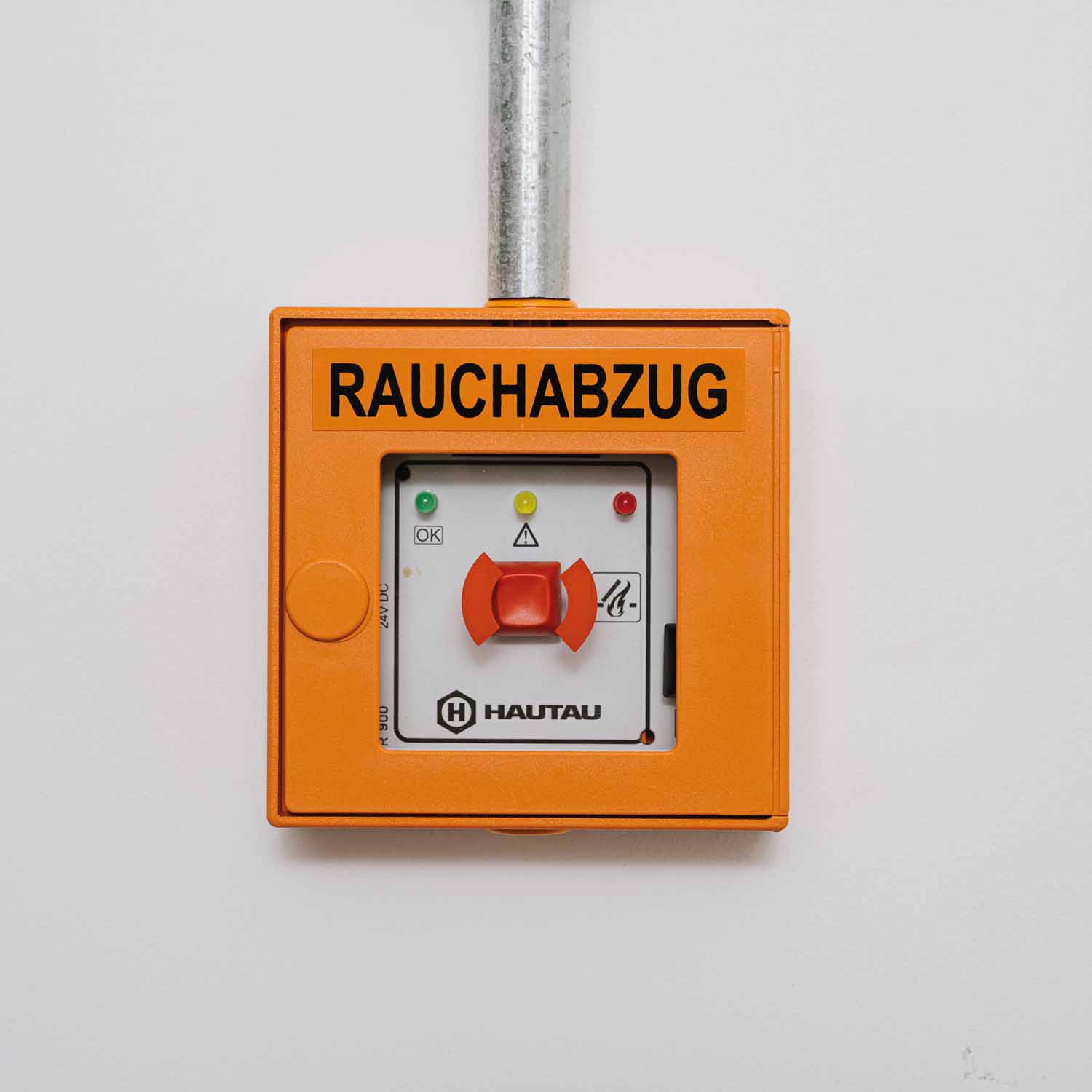 Druckknopfmelder-Rauchabzug-Handmelder-Orange-CWS Fire Safety