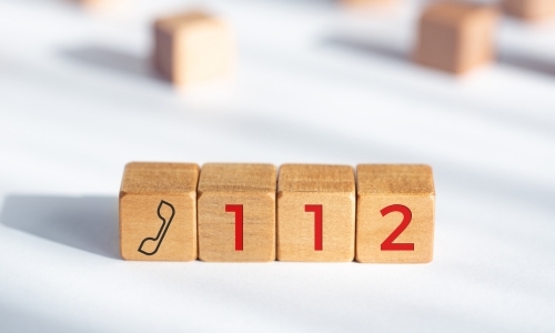 Enstehungsbrand-Alarmierung 112-CWS Fire Safety