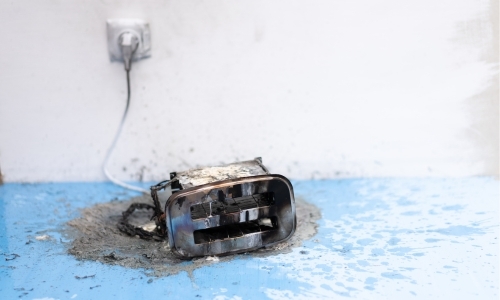 Enstehungsbrand löschen-Toaster-CWS Fire Safety
