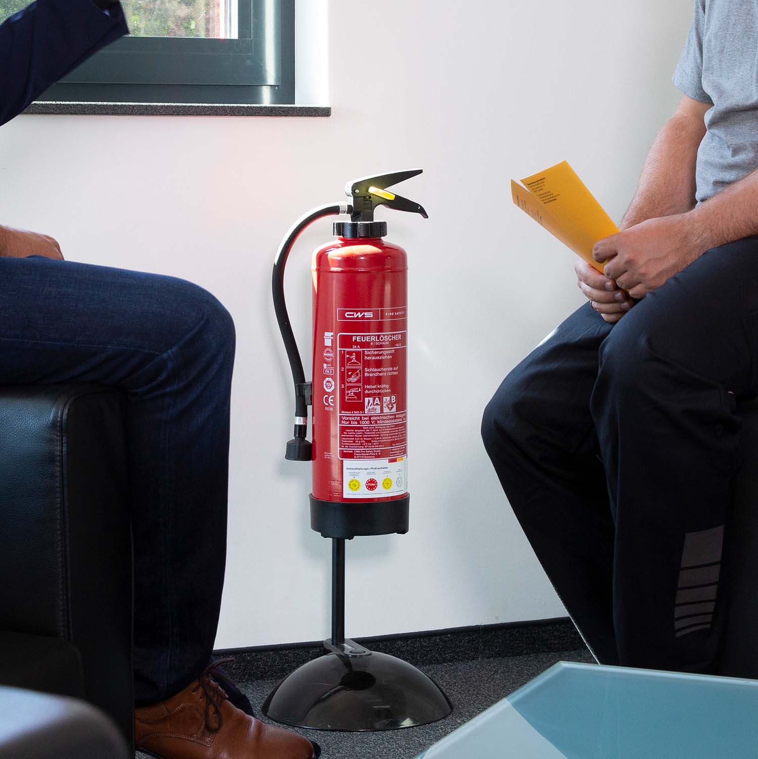 Feuerlöscher-Montage-Position-Halterung-CWS Fire Safety