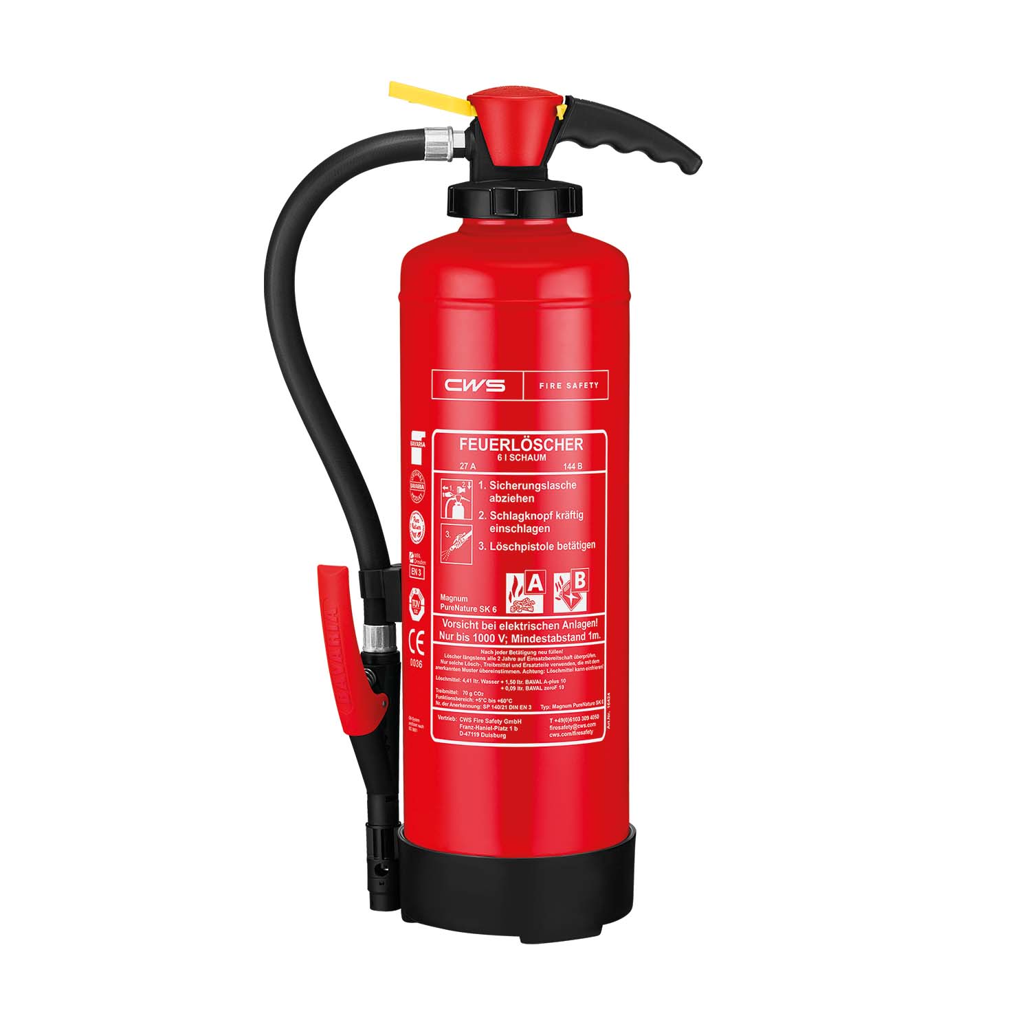 Feuerlöscher vom Fachbetrieb-Jetzt zu Arten beraten lassen-CWS Fire Safety