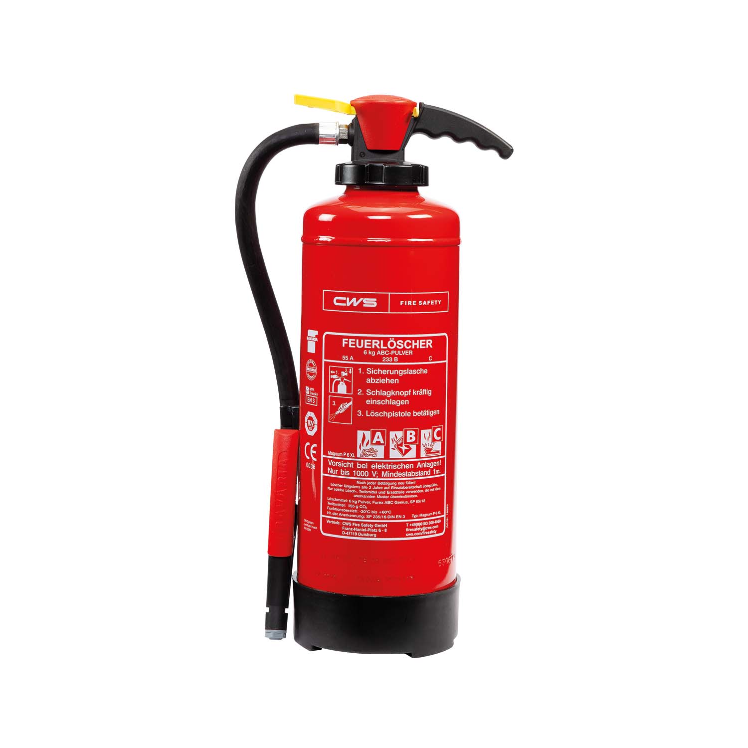 Feuerlöscher-Arten-Pulverlöscher-CWS Fire Safety