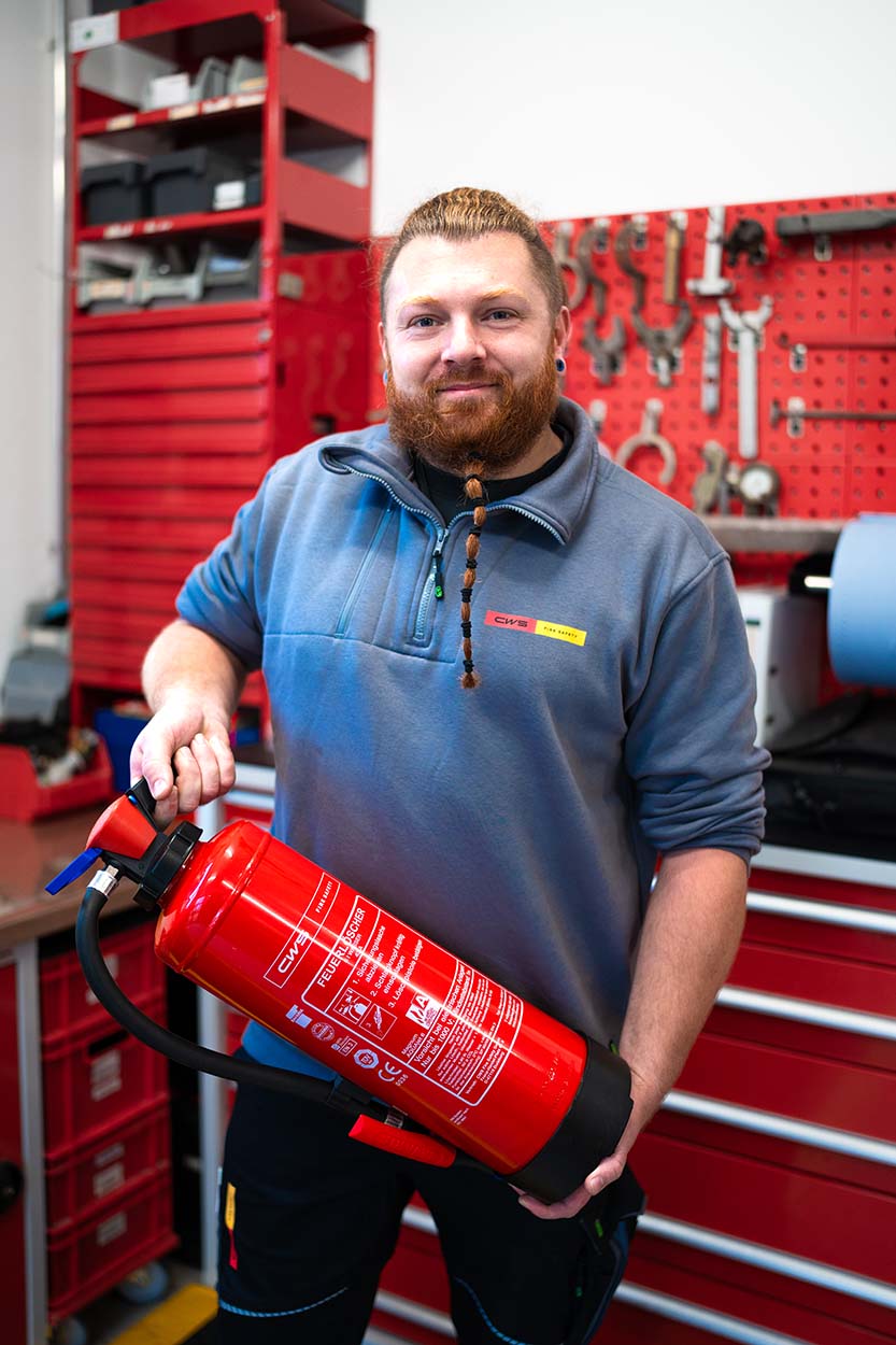 Feuerlöscher-Wartung Kosten-Feuerlöscherprüfung Kosten-CWS Fire Safety