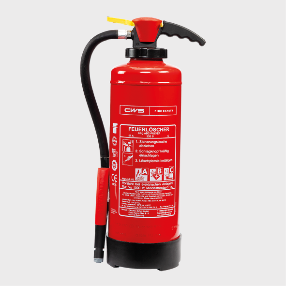 Feuerlöscher - Brandschutzeinrichtung von CWS Fire Safety