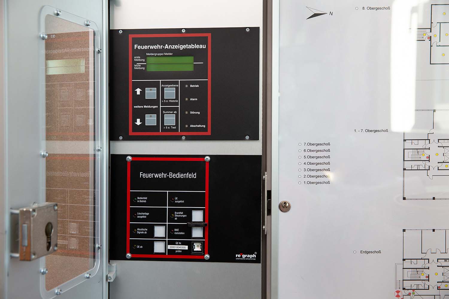 feuerwehr-anzeigetabelau-brandschutz server-cws fire safety