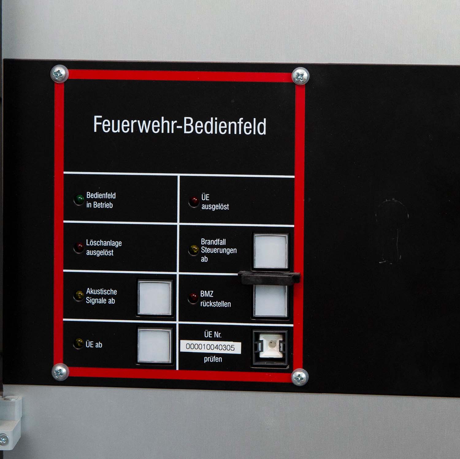 Feuerwehrbedienfeld-FIZ-BMA-CWS Fire Safety