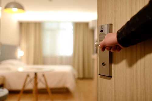 Flucht- und Rettungsplan: Hotel