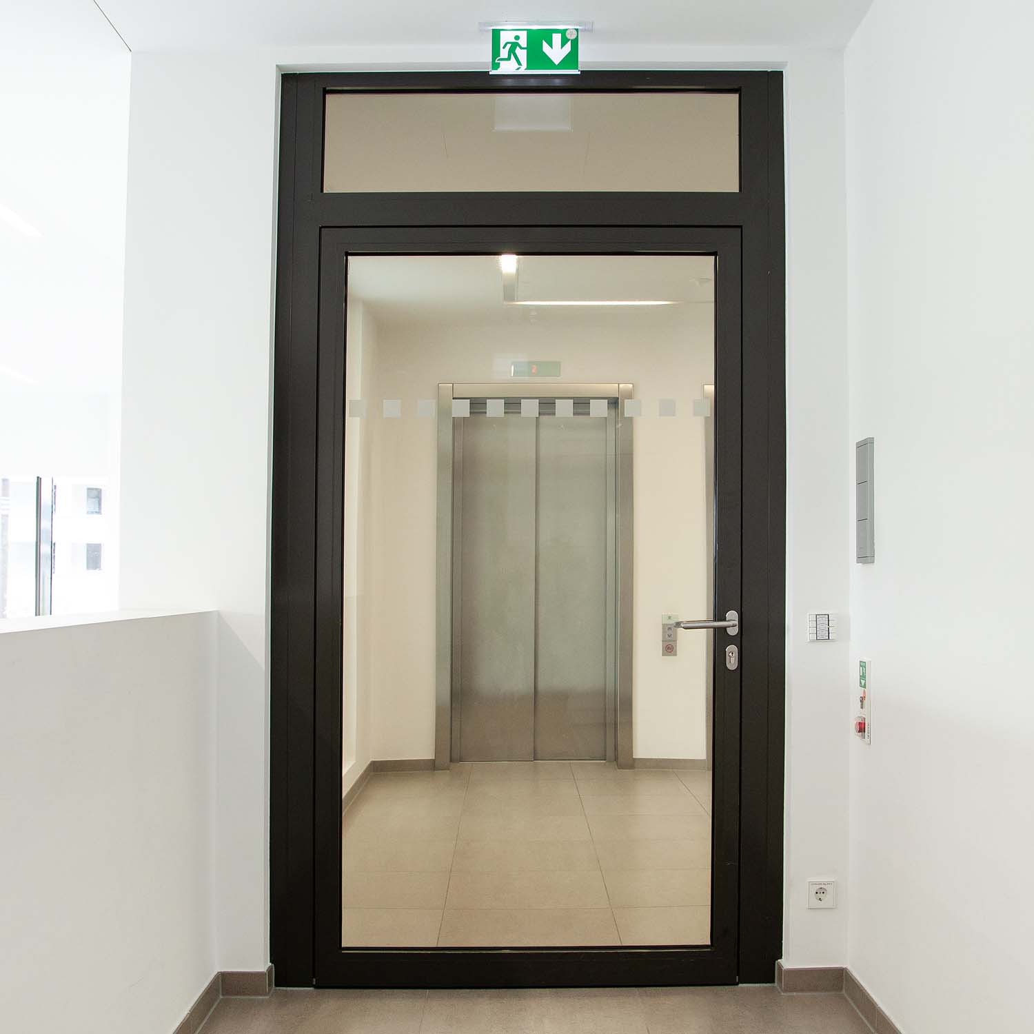 Fluchttür vom Profi-CWS Fire Safety