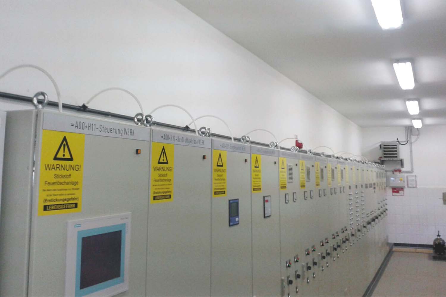 Gaslöschanlage Serverraum-CWS Fire Safety