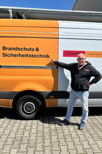 Lagerarbeiter Brandschutz Ralf