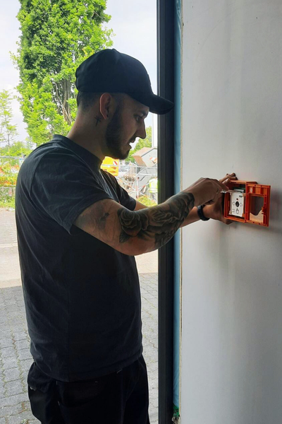 Servicetechniker technischer Brandschutz Patrick 