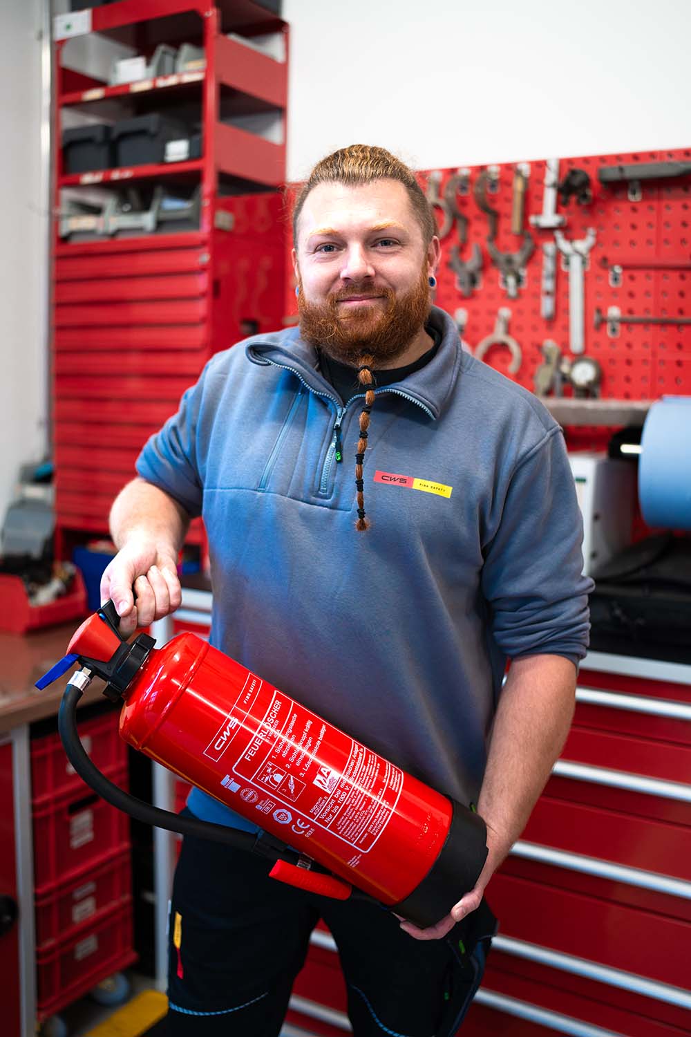 PFAS freie Feuerlöscher vom Fachbetrieb-CWS Fire Safety