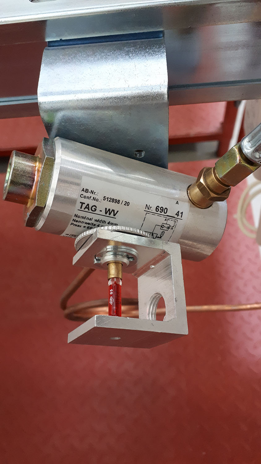 Pneumatische RWA-Anlage-TAG-CWS Fire Safety
