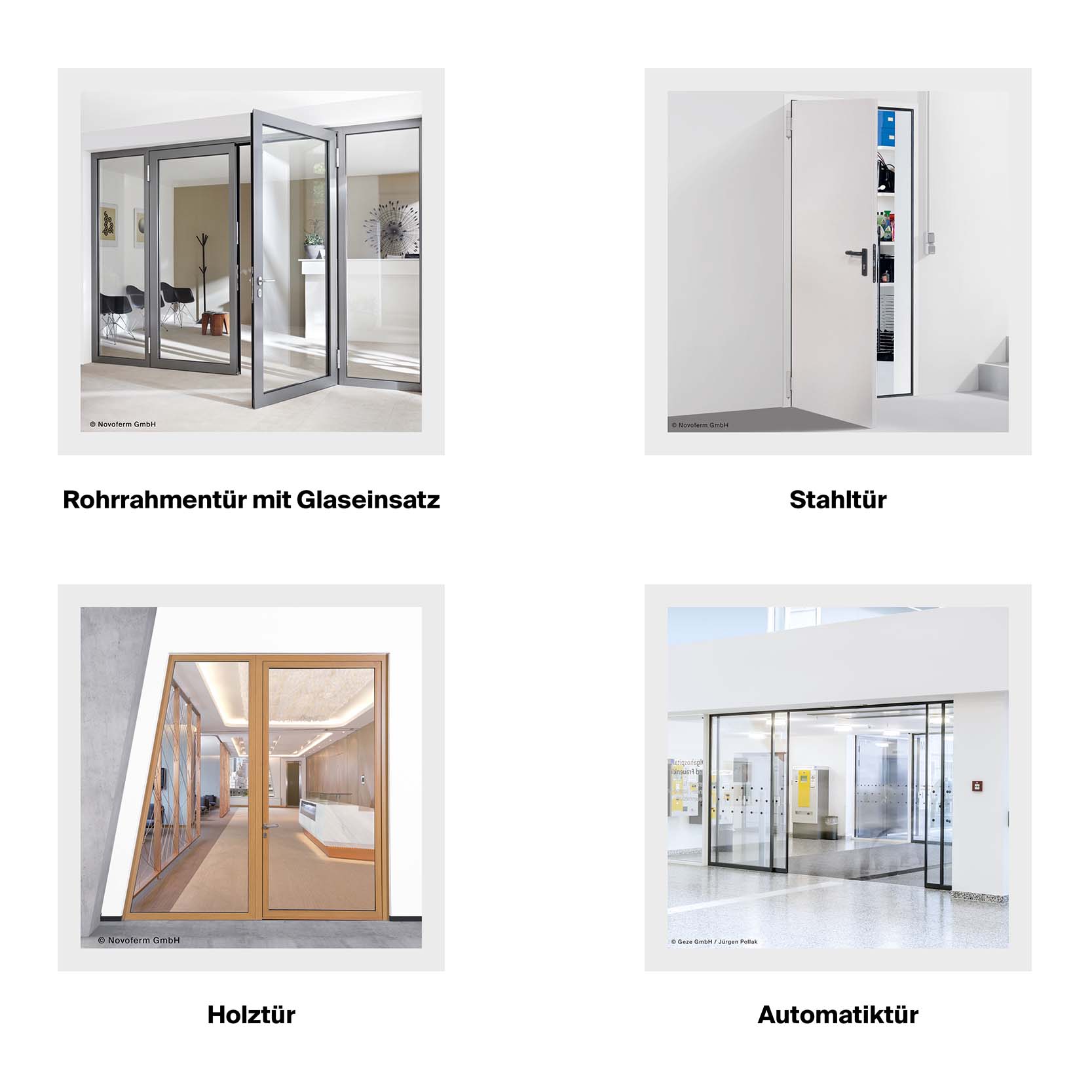 Rauchschutztüren Portfolio - CWS Fire Safety